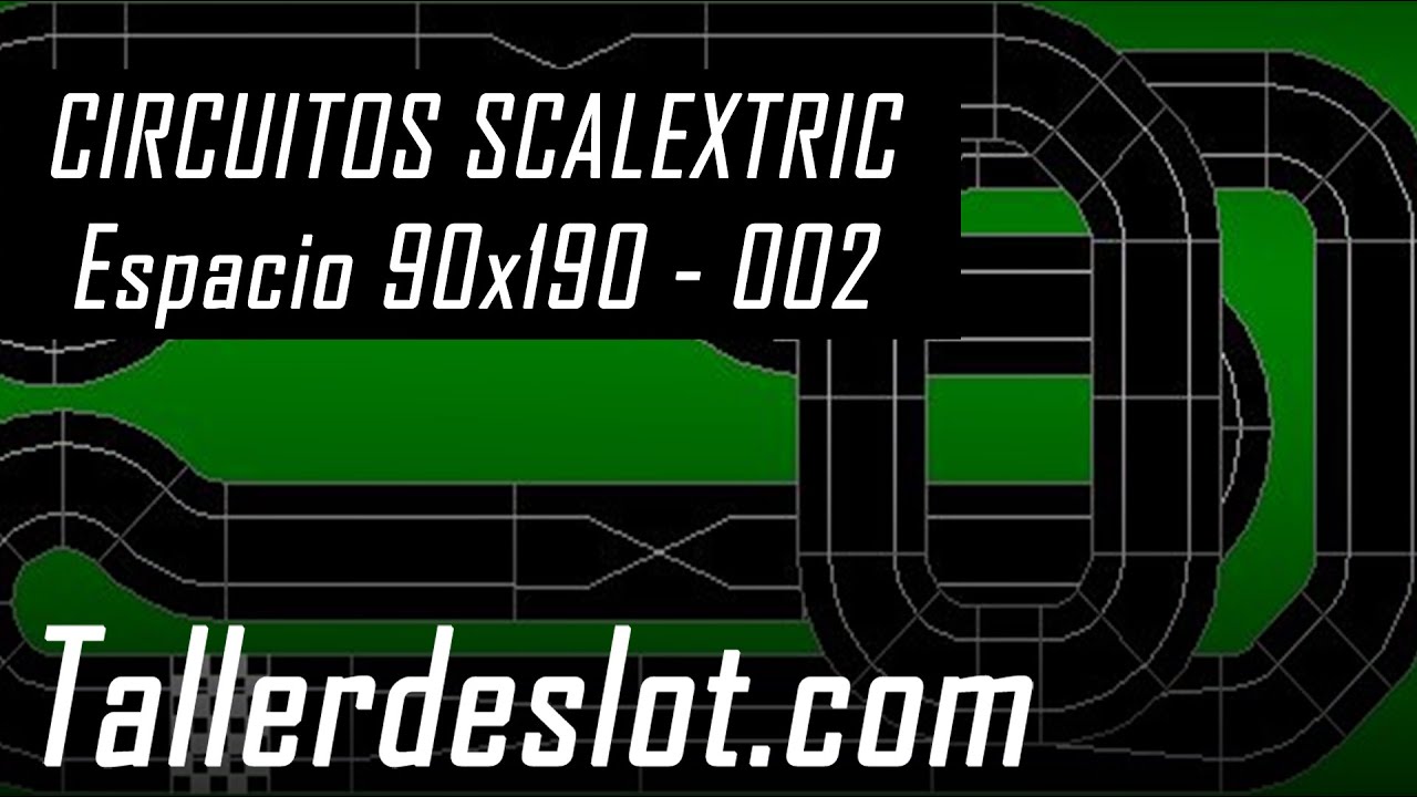 🗂️ ¡Casi 20 metros de pista en 90x190!【Circuito Scalextric 002】 ¡Solución al espacio reducido!