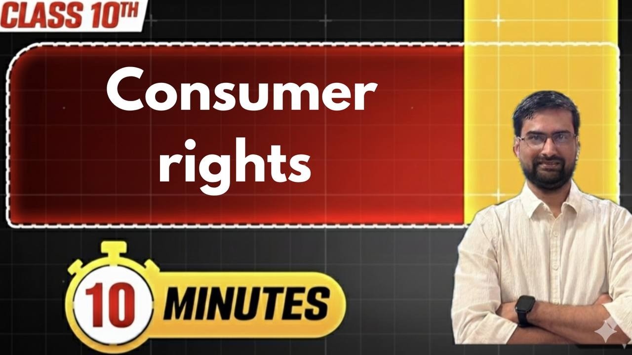 consumer rights | 10 minutes rapid revision  | class 10th Economics