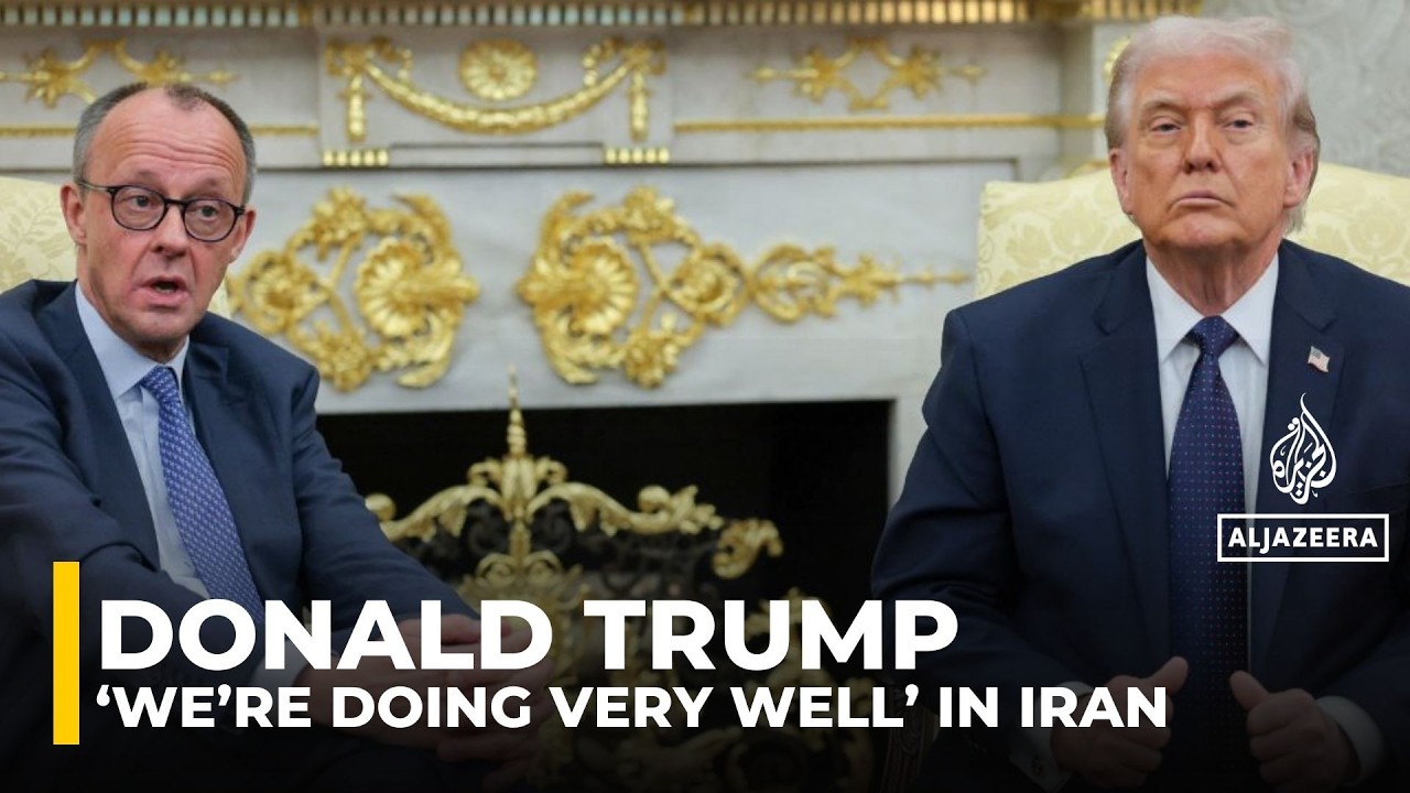 Trump and Merz hold White House talks on Iran strikes, trade and Ukraine