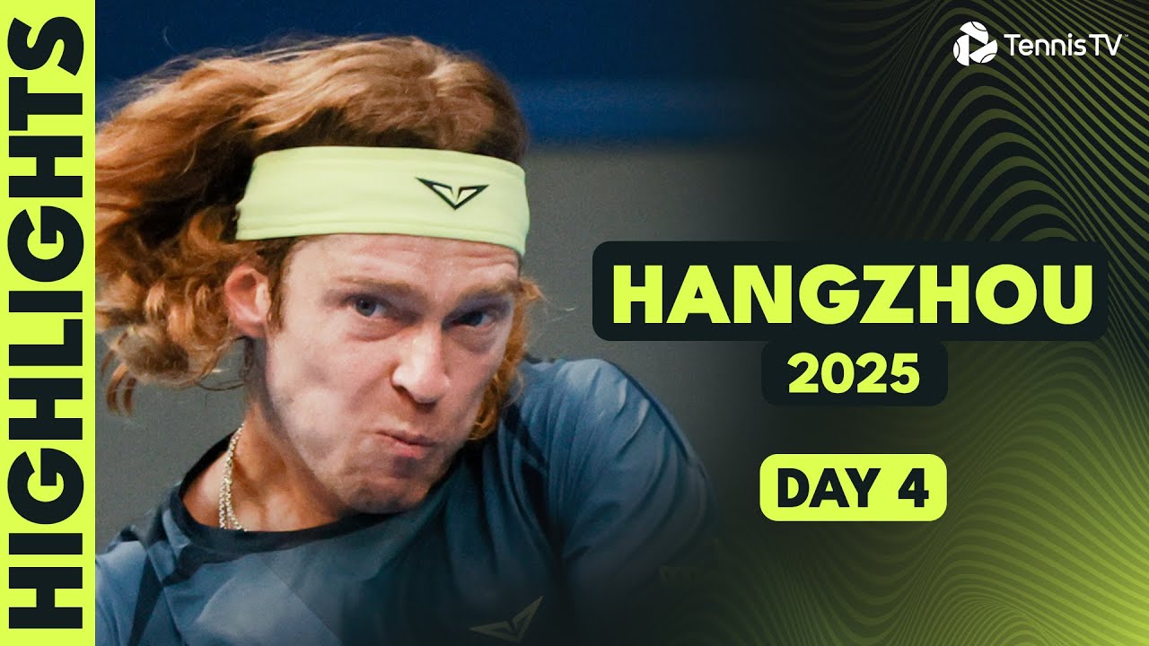 Rublev, Medvedev, Bublik & Korda All In Action! | Hangzhou 2025 Day 4 Highlights