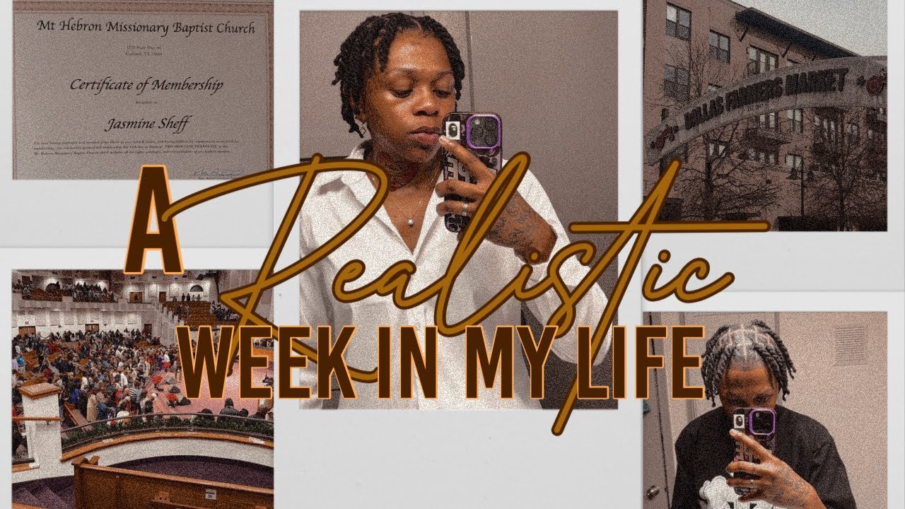 vlog: a realistic week in my life in my 20s