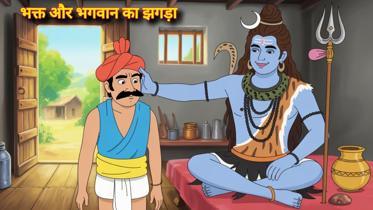 भक्त और भगवान का झगड़ा। Bhakt Aur Bhagwan Ka Jhagda । 