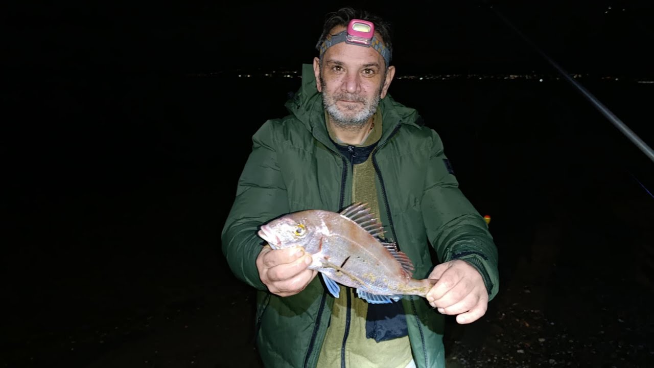 Ψάρεμα στην Χαλκίδα μετά από καταιγίδες...