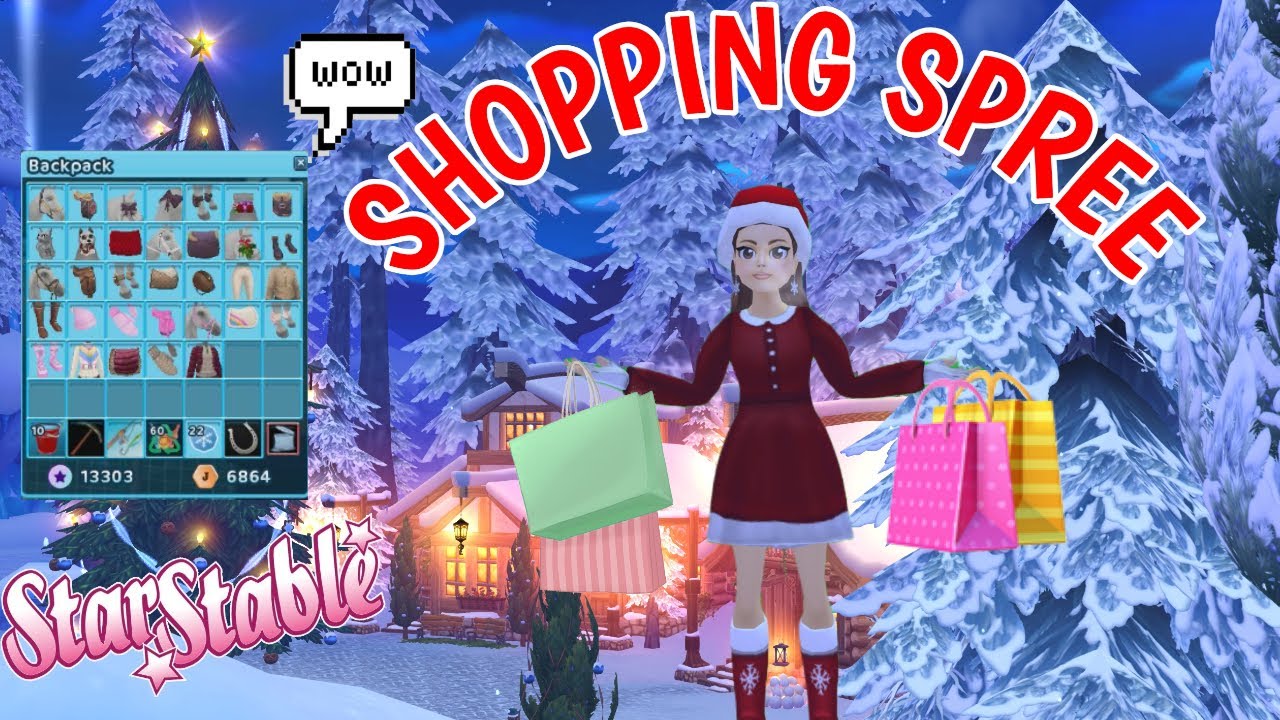 Star Stable ~ BUYING EVERY ITEM IN THE WINTER VILLAGE😍