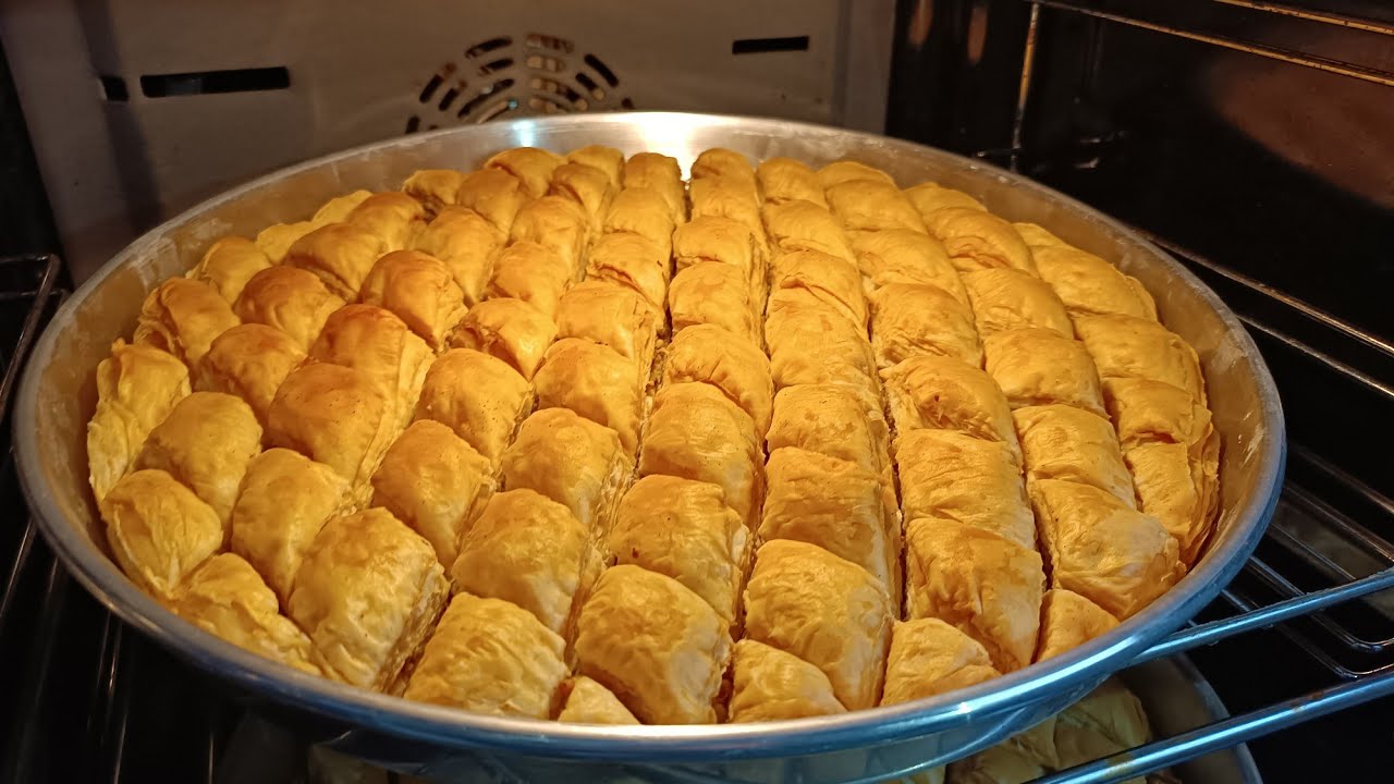 30 YILDIR DEĞİŞMEYEN ÖLÇÜSÜ VE LEZZETİYLE💯YİYENLERİ HAYRAN BIRAKAN‼️EL AÇMASI CEVİZLİ BAKLAVA TARİFİ