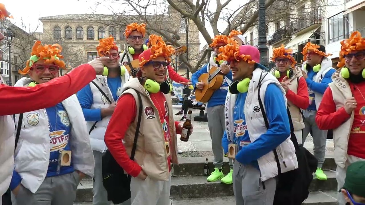 463 CARRUSEL DE AGR. DE CARNAVAL DE ALCALA REAL EN PZA. DEL AYUNTAMIENTO-DIRECTOS AL GRANO-MAMMA MIA