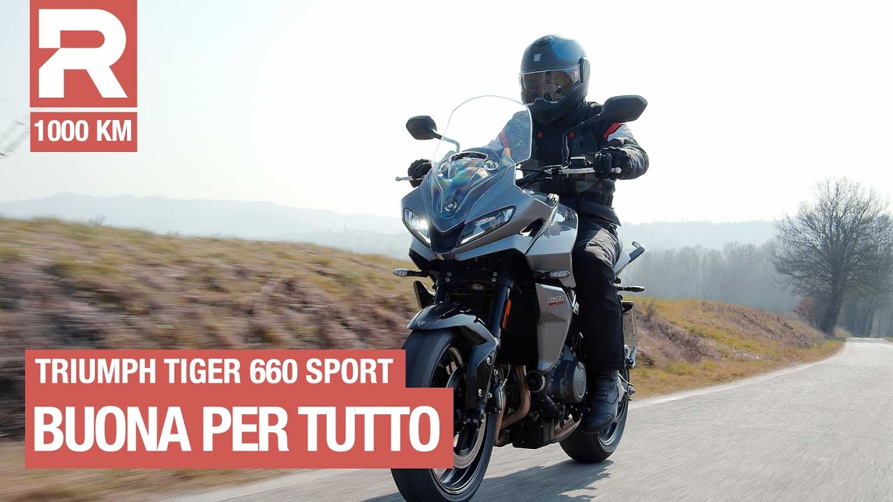 Triumph Tiger Sport 660 - la prova di 1000 km - in sella alla nuova crossover inglese