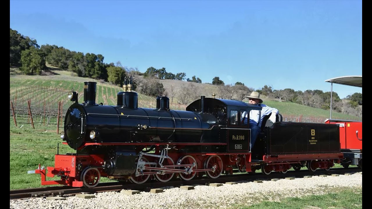 RhB G 4/5 15 Zoll Testfahrt Halter Ranch Kalifornien