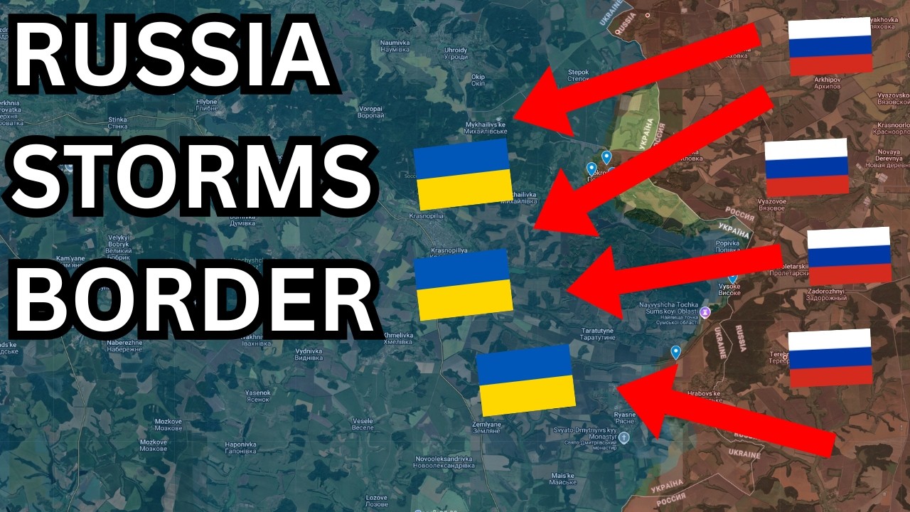 Russian DRGs SURGING Past Sumy Border, New Advances Reaching Krasnopillya