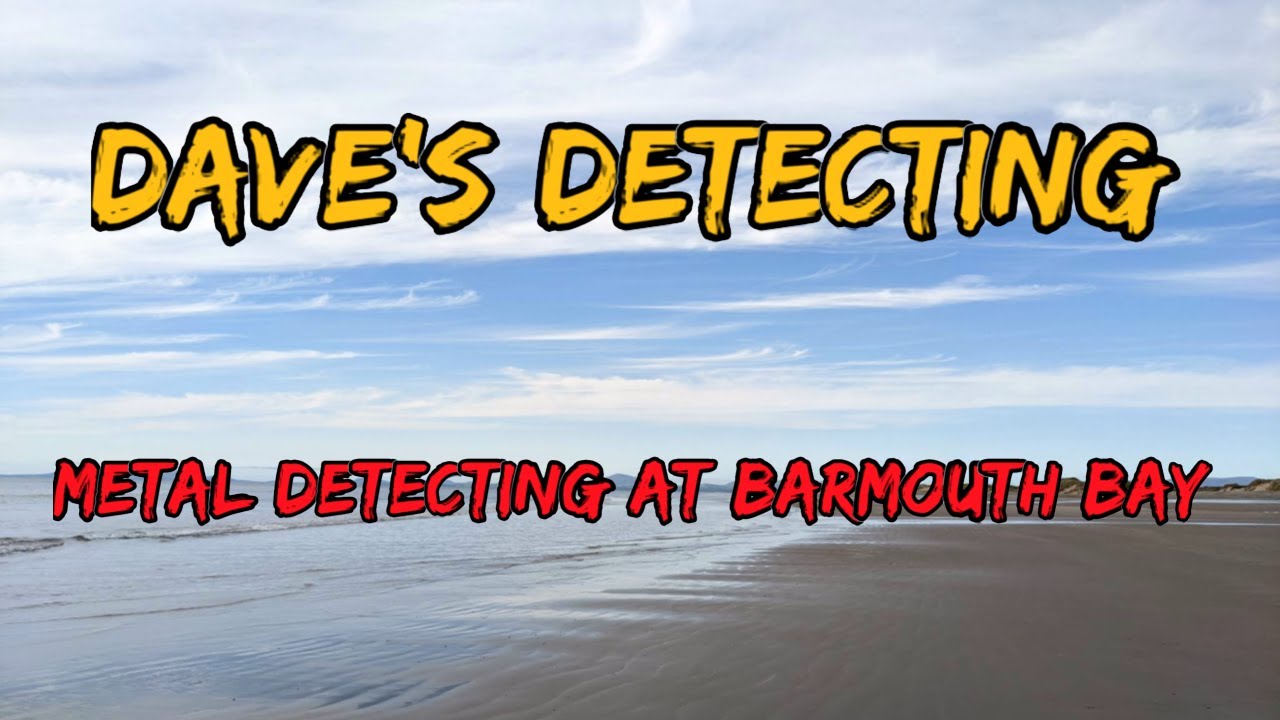 Metal Detecting at barmouth bay