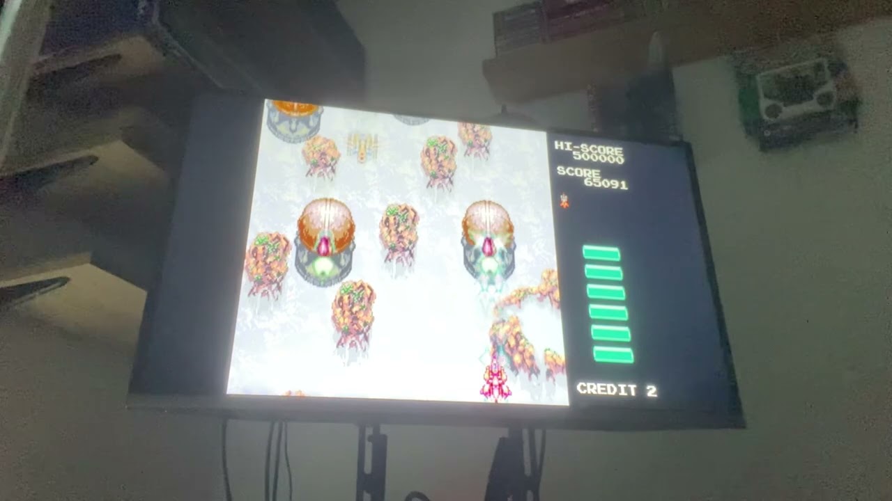 Grindstormer genesis Polymega gameplay.