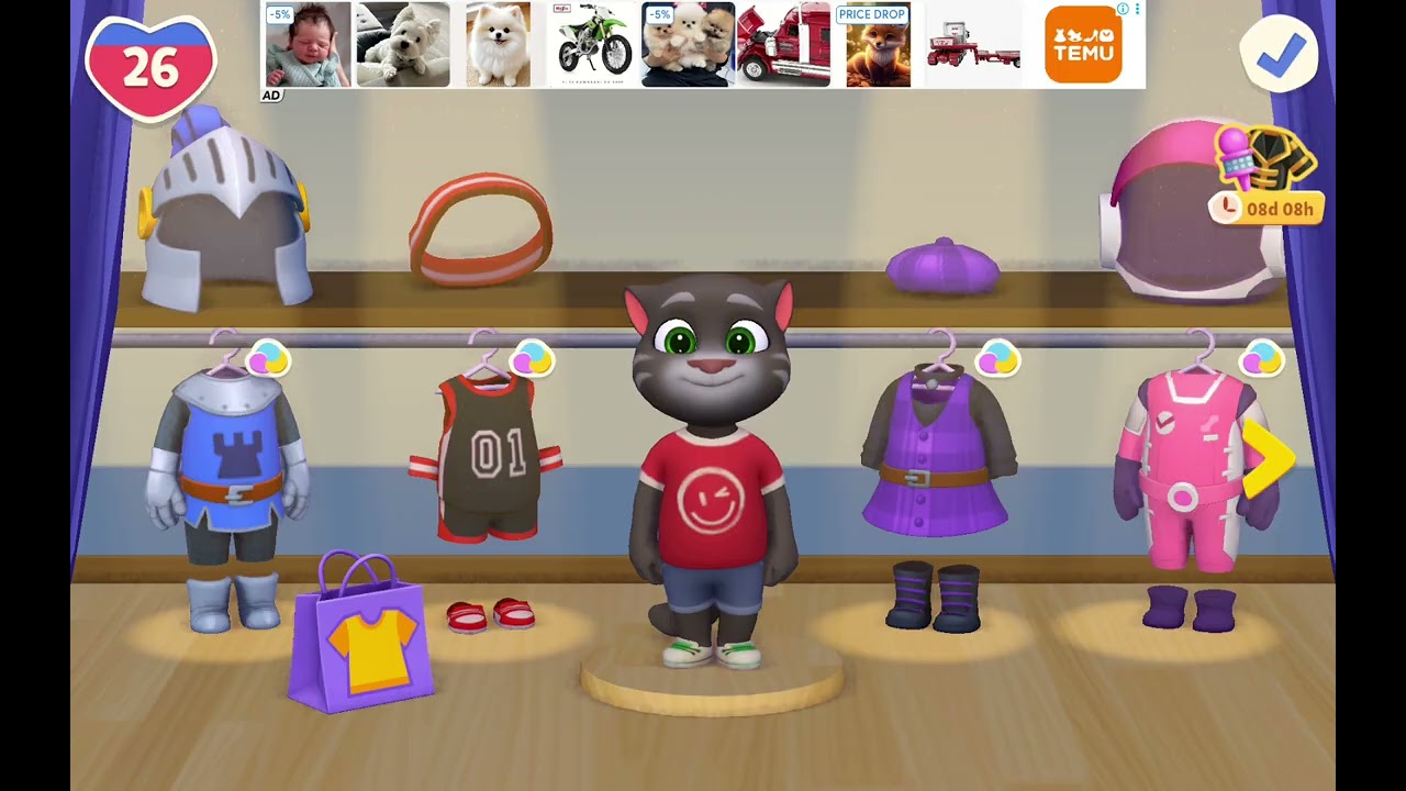 My Talking Tom Friends 2 At Nightime And Morning Playing Outside Tablet Gameplay