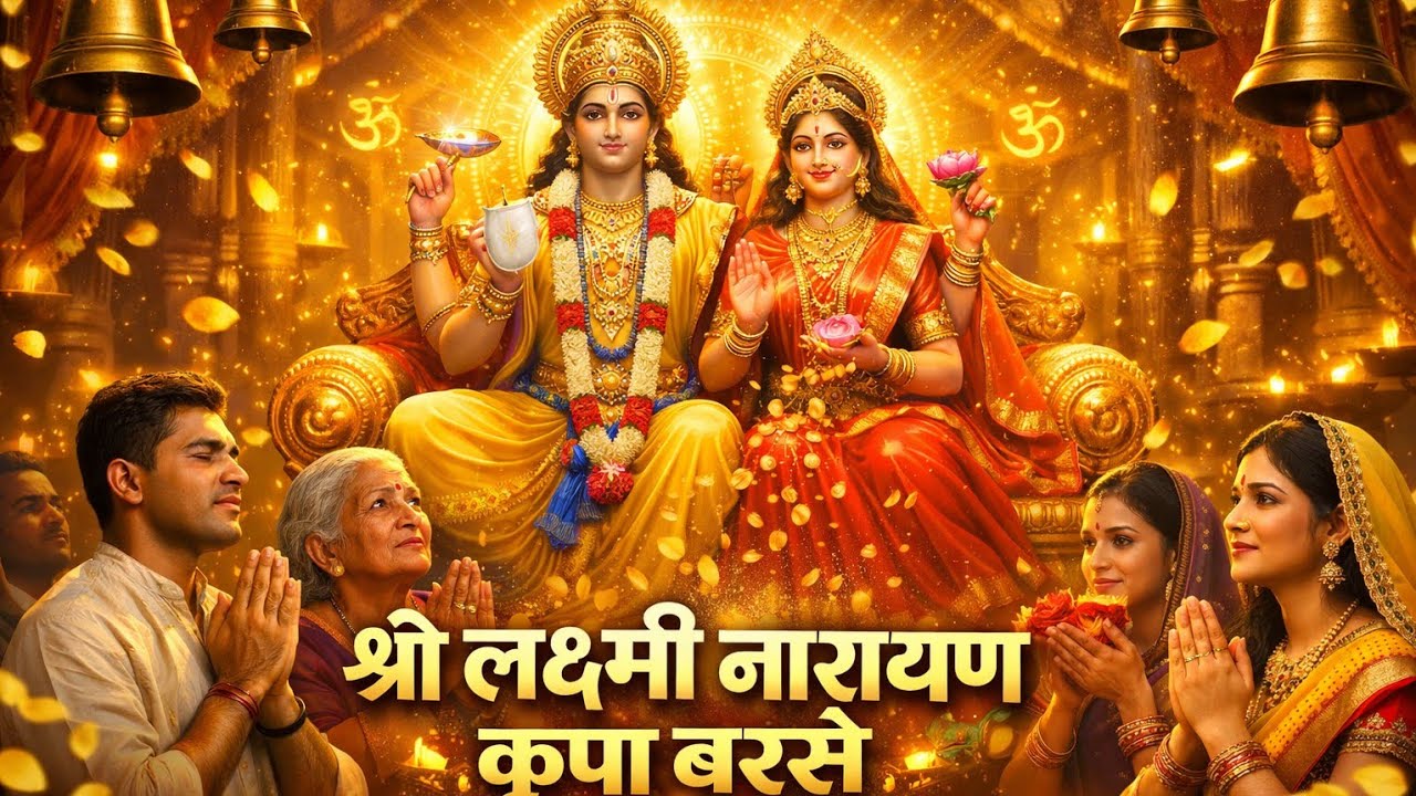 लक्ष्मी नारायण भजन Iजिस घर में प्रातःकाल यह भजन सुना जट है उसके घर में माता लक्ष्मी का निवास होता है