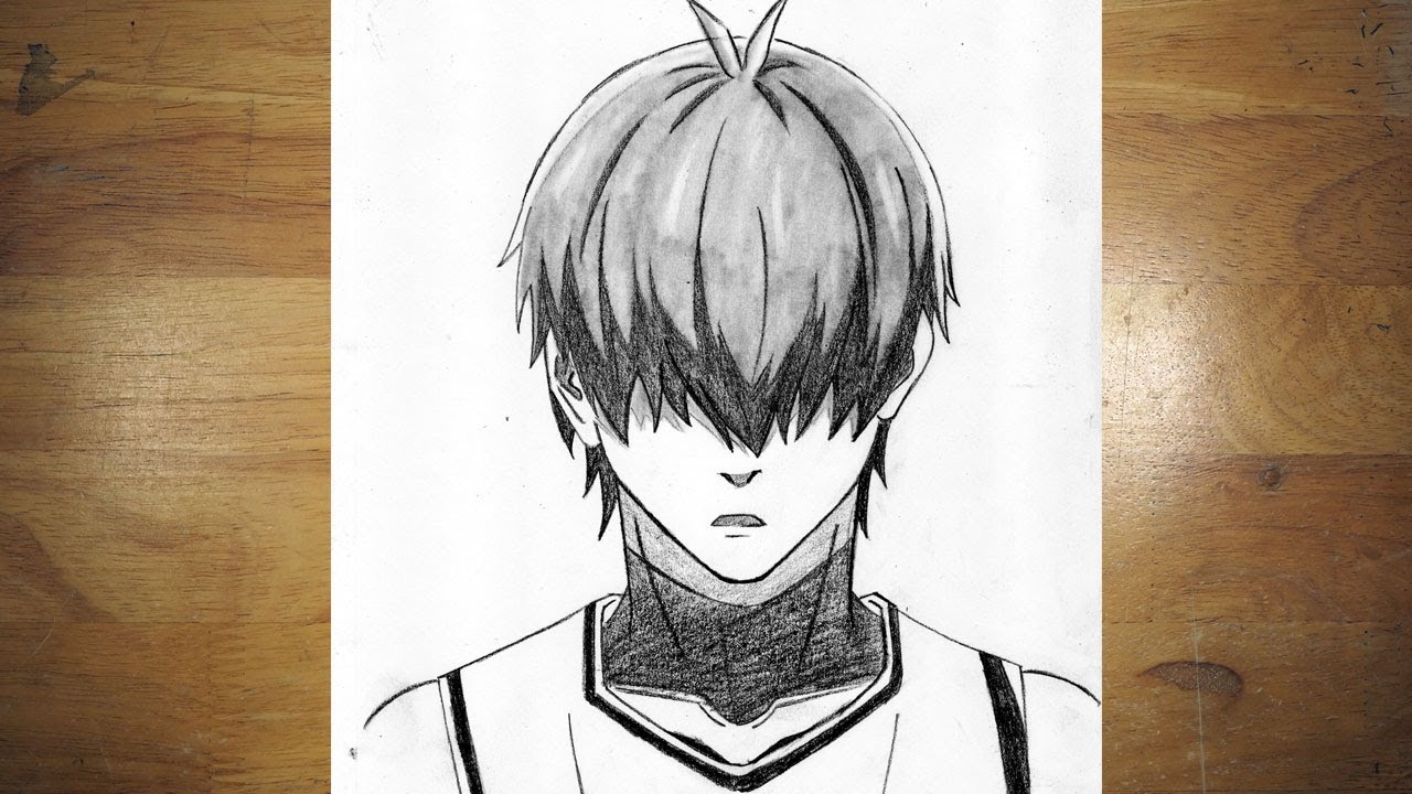 How to Draw Yoichi Isagi - Blue Lock | Easy Drawing (Step by Step)