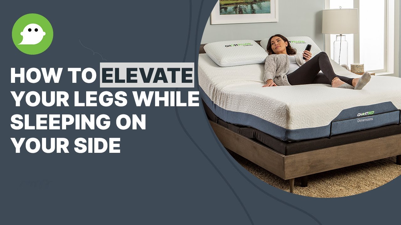 How to Elevate Your Legs While Sleeping On Your Side
