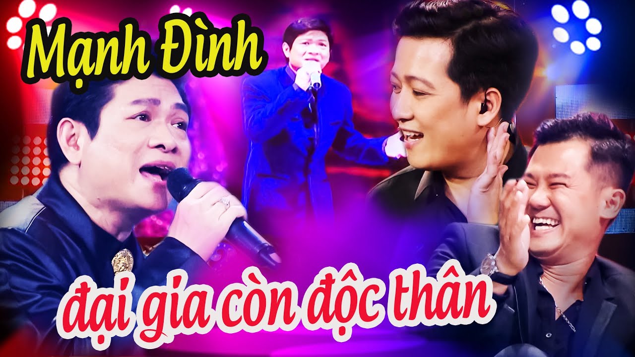 CA SĨ GIẤU MẶT | Mạnh Đình "ĐẠI GIA CÔ ĐƠN" bị Trường Giang troll làm Cố CS Vân Quang Long CƯỜI XỈU