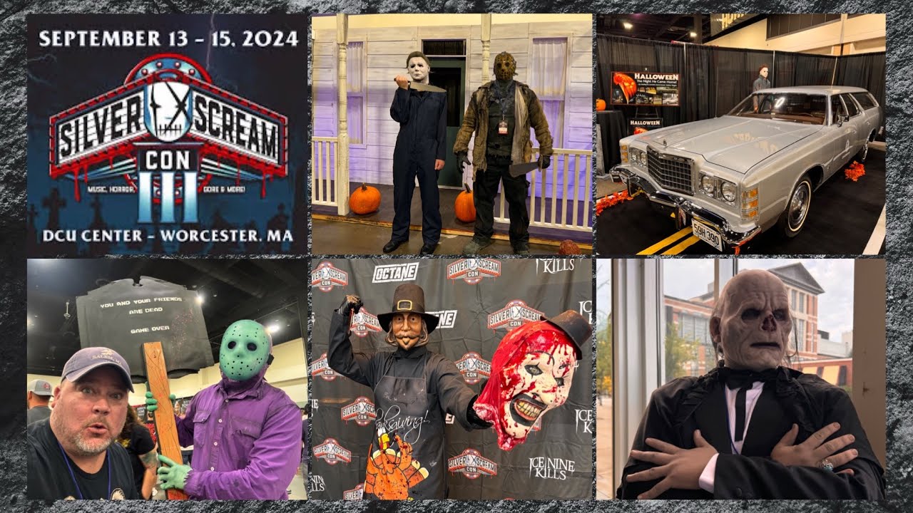 Silver Scream Con III 2024- Horror Convention- Worcester MA- D Tour 332 9/14/24