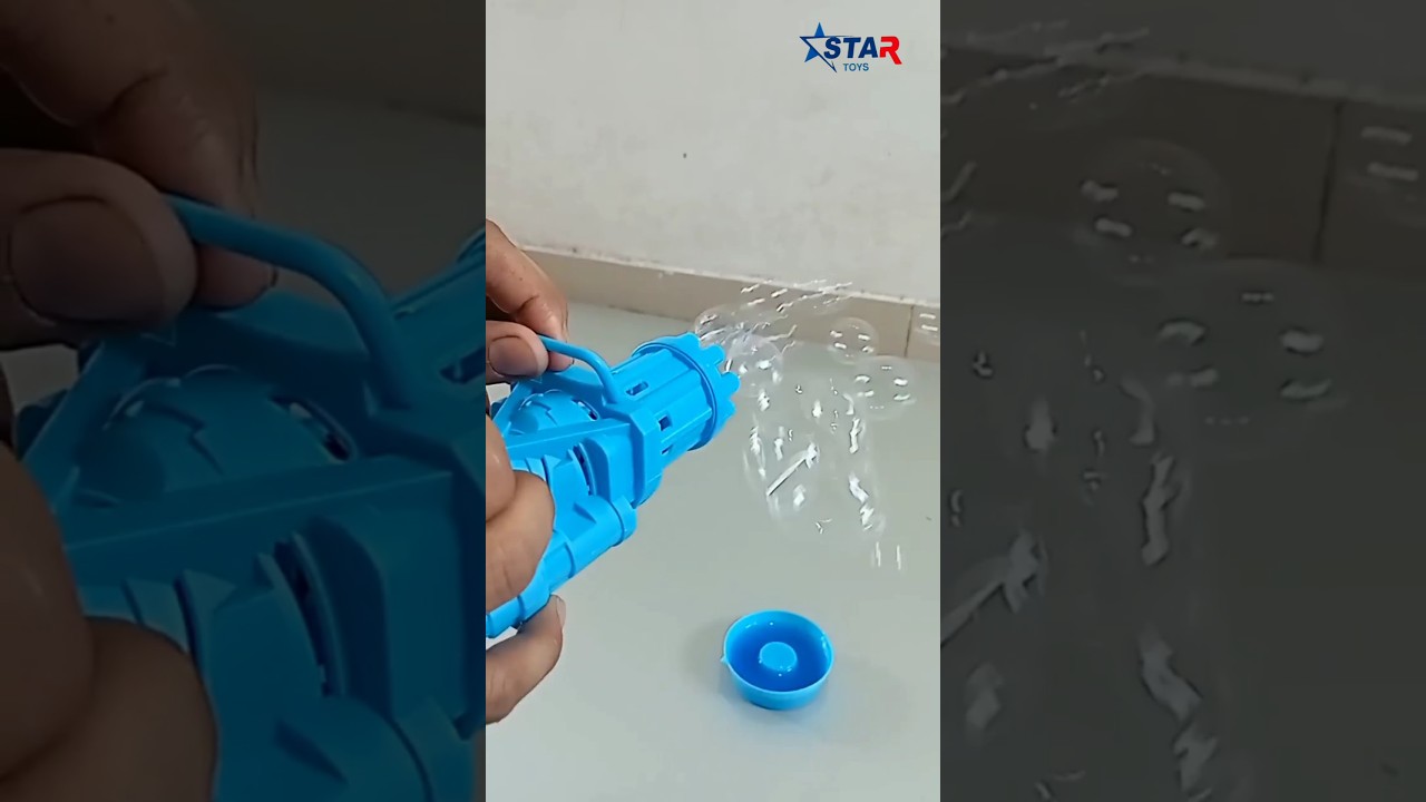 Air bubble gun, Best gun, magic bubble #bubble #gun #air #toys