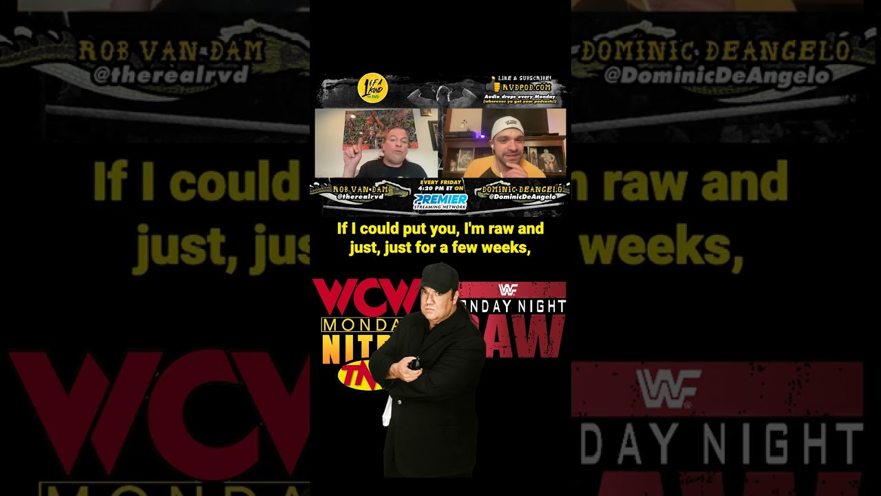 Rob Van Dam on becoming Mr. Monday Night