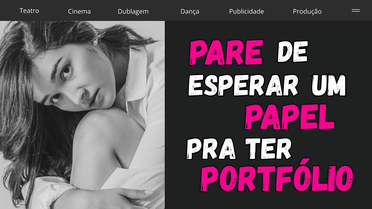 COMO CRIAR UM PORTFÓLIO ARTÍSTICO DO ZERO 