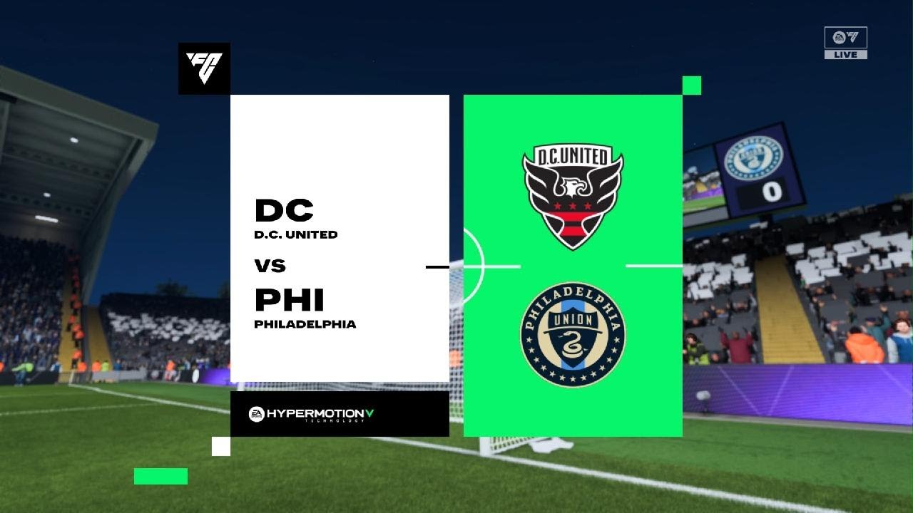 DC United vs Philadelphia Union 2026 FC 26