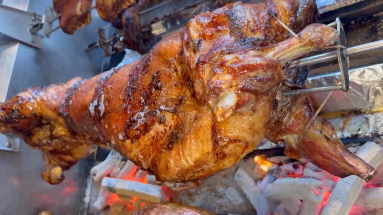 🎥❤️A Whole Lamb on fire 🔥😋 Don’t miss this🤩