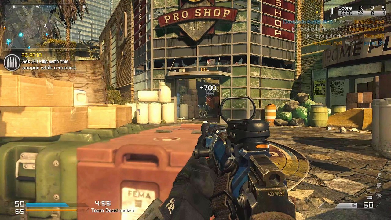 Call Of Duty Ghosts Team Deathmatch Gameplay 34