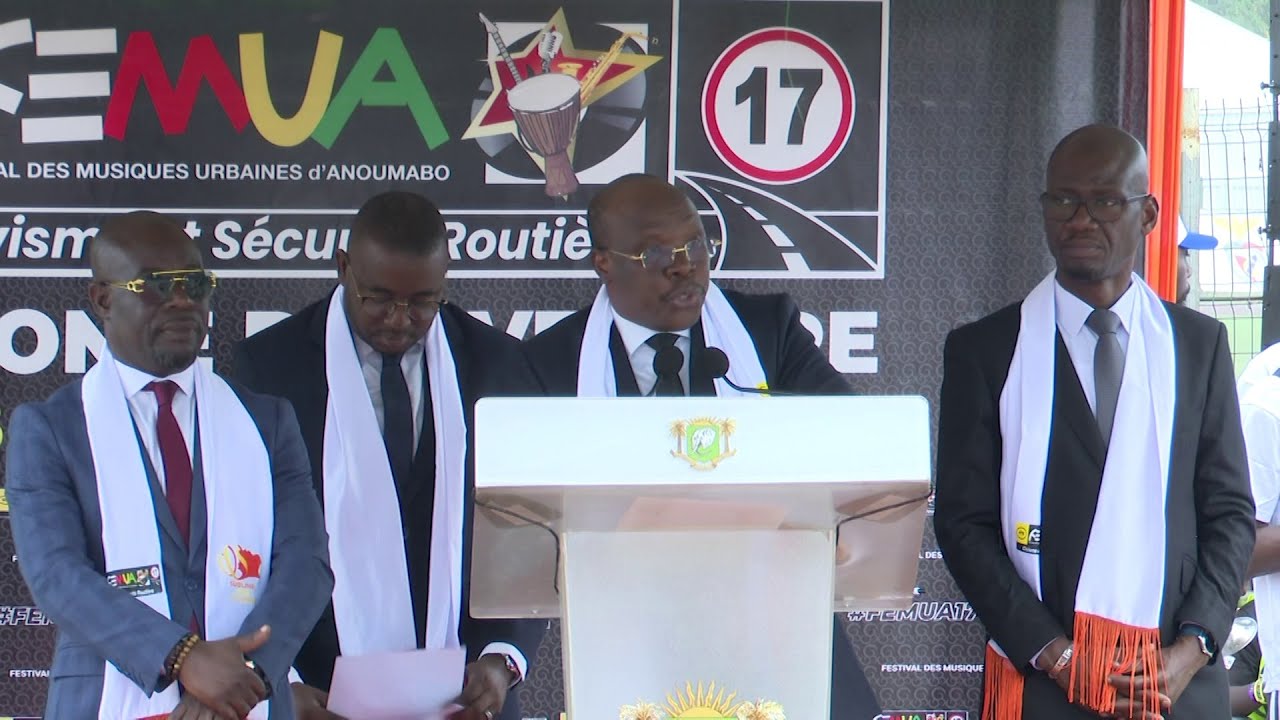 Le vice-président, Tiémoko Meyliet Koné ouvre officiellement la 17ᵉ édition du FEMUA