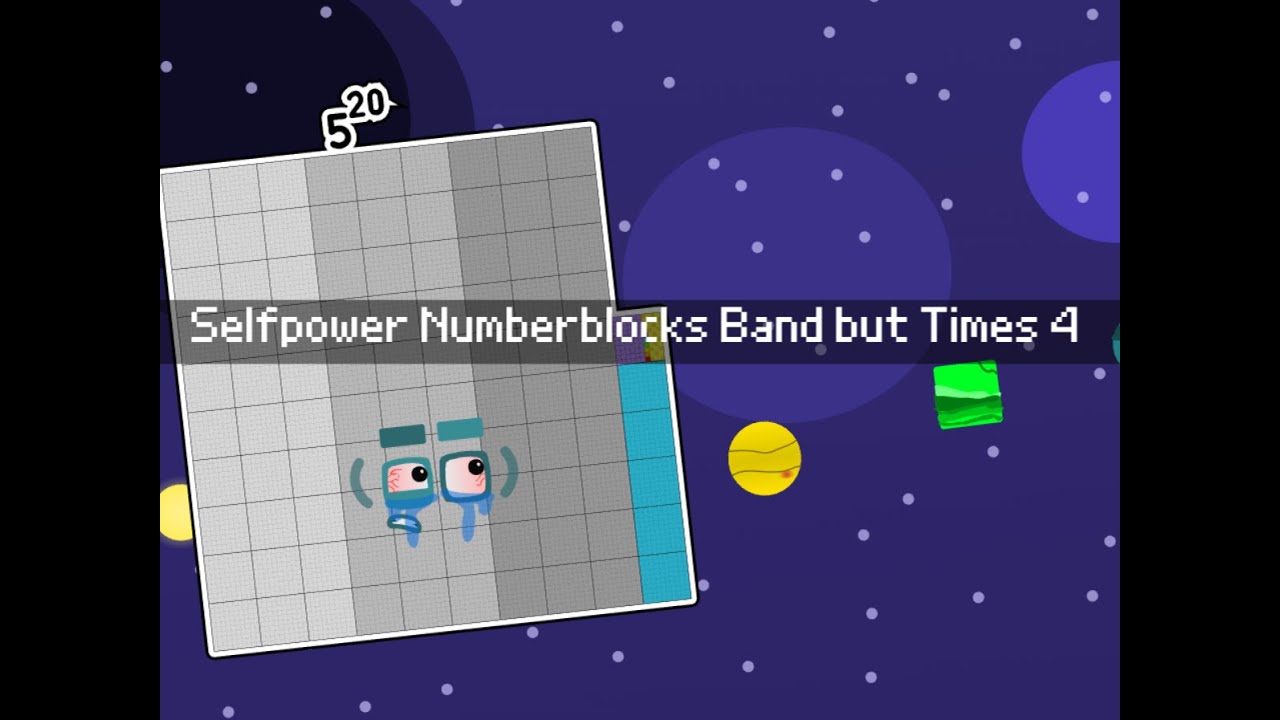 Selfpower Numberblocks Band but Times 4 (REMASTERED!)