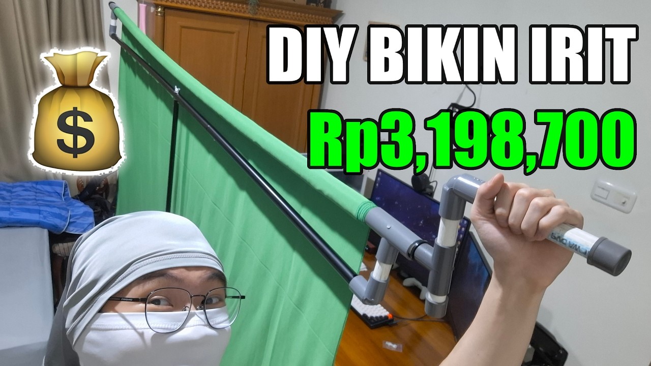 Bikin Green Screen TERBAGUS DAN TERMURAH Sedunia! | DIY Indonesia