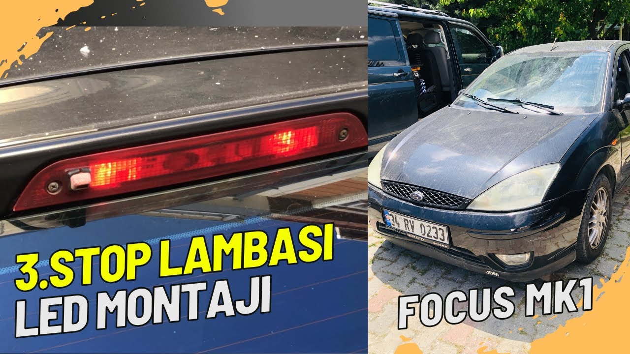 3.Stop Lambası Led Ampul Değişimi Ve Stop Ampulü Değişimi | Ford Focus Mk1