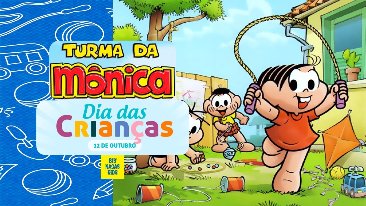 A ORIGEM DO DIA DAS CRIANÇAS por TURMA DA MÔNICA  [ História do Dia Das Crianças Educação Infantil ]
