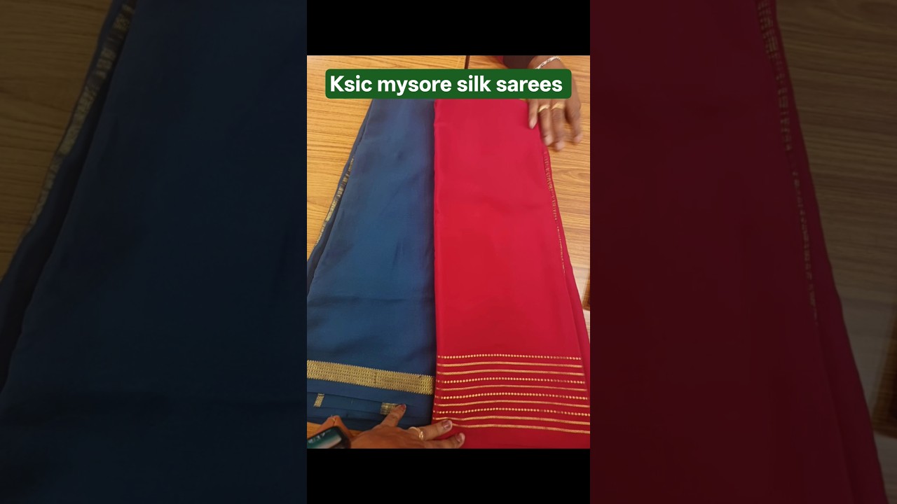 ksic mysore silk sarees 