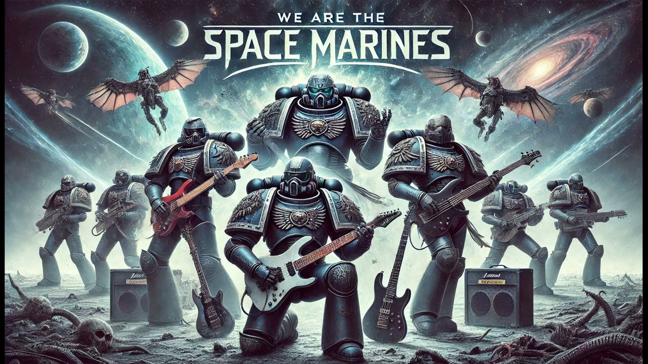 We Are The Space Marines (Song) - Lyric Video - Warhammer 40k Space Marines