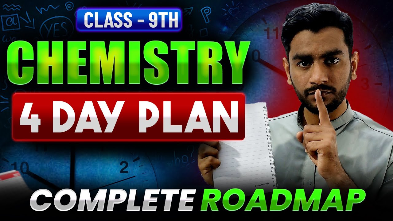 9th Chemistry 4 Days Plan🔥 | How to Get 60/60 in 9th Chemistry | Faizan Tanveer