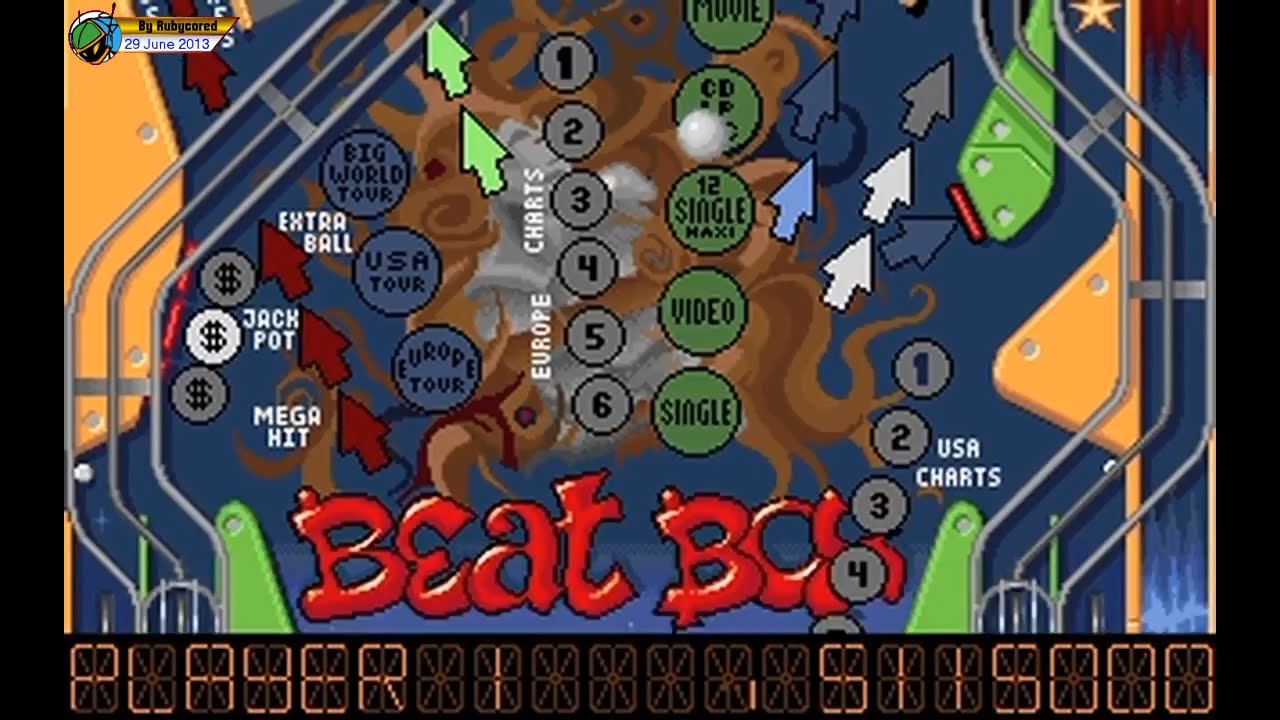 Pinball Dreams (1992, MS-DOS) - 3 of 4: Beat Box [720p60]