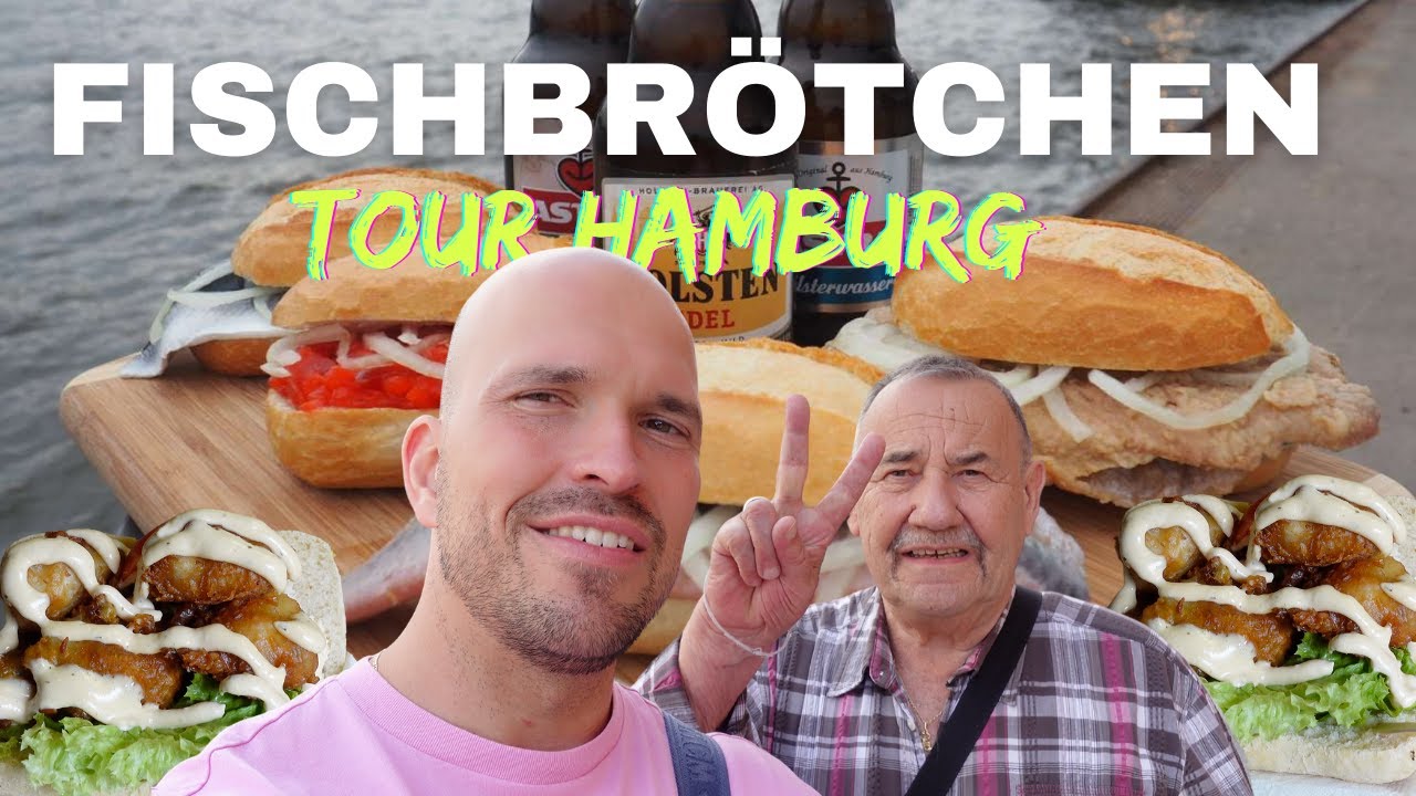 Die BESTEN FISCHBR&Ouml;TCHEN in Hamburg 🥯🐟🤤 | German Street Food