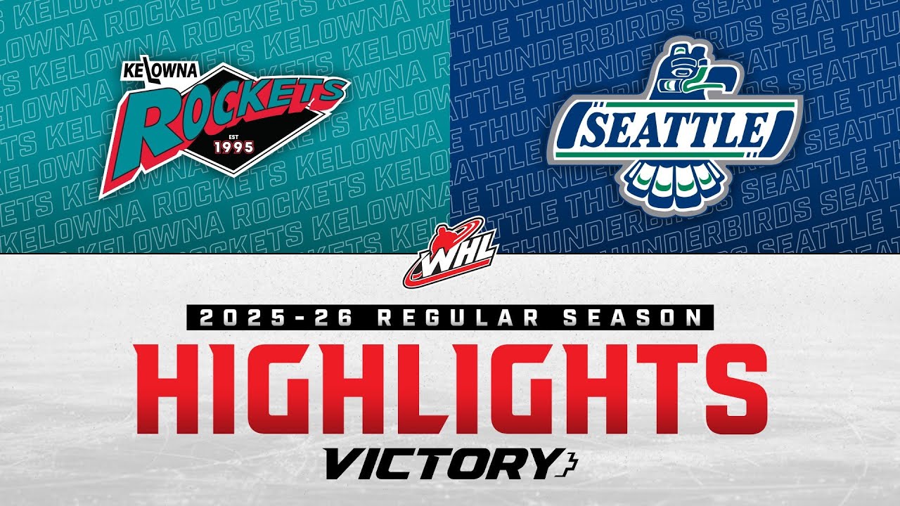 Kelowna Rockets at Seattle Thunderbirds 01/23 | WHL Highlights 2025-26