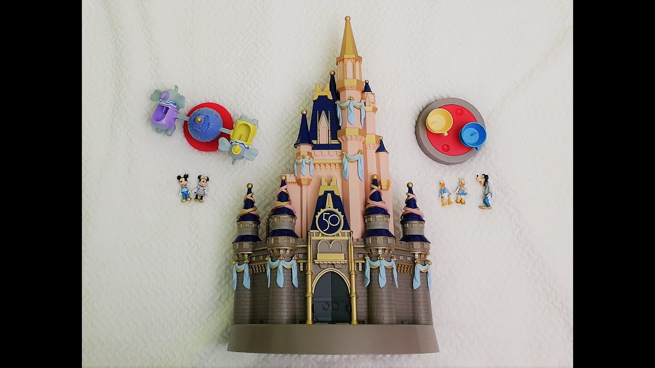✨💖Disney Special Edition 50th Anniversary of Walt Disney World Castle Playset Unbox & Full Review!✨💖