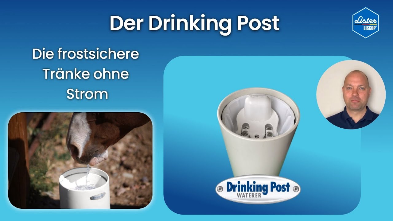 Drinking Post &ndash; Die frostsichere Pferdetr&auml;nke ohne Strom | Lister
