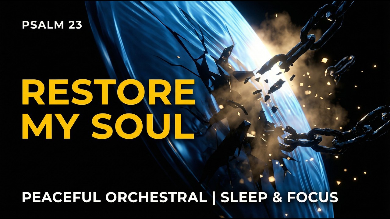 Rest for Your Soul (Psalm 23) | Peaceful Orchestral Music for Sleep, Focus & Prayer
