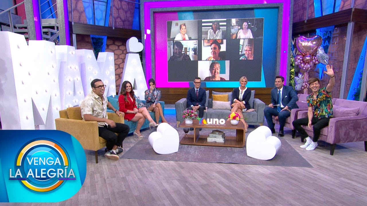 ¡Nuestros conductores felicitaron a sus mamás en este Día de las Madres! | Venga La Alegría