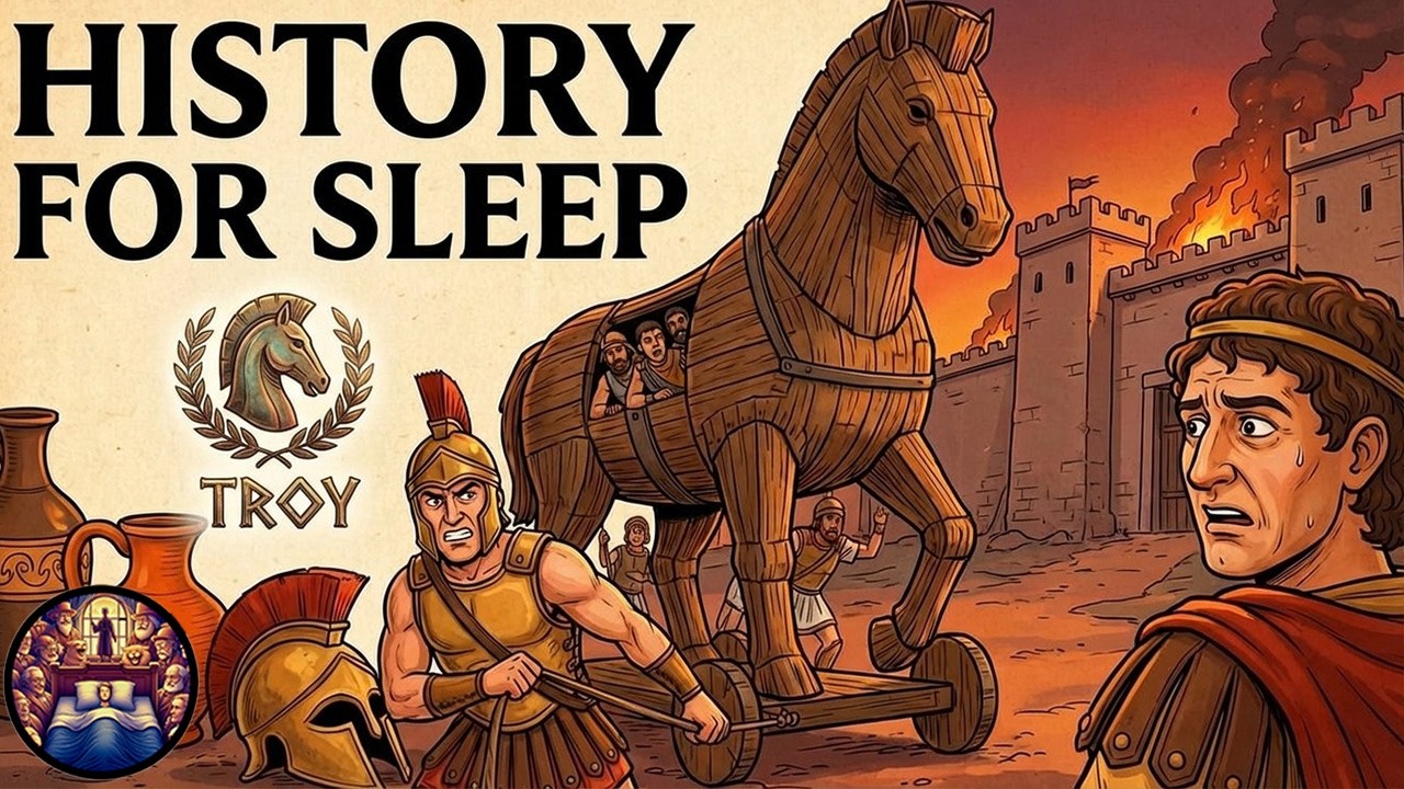 The Trojan War Explained | What Really Led to the Fall of Troy | Boring History For Sleep
