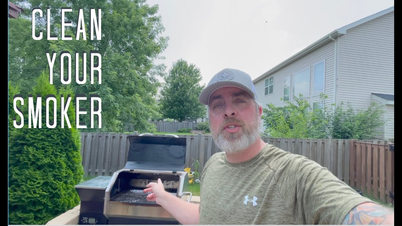 Cleaning A Pellet Smoker 