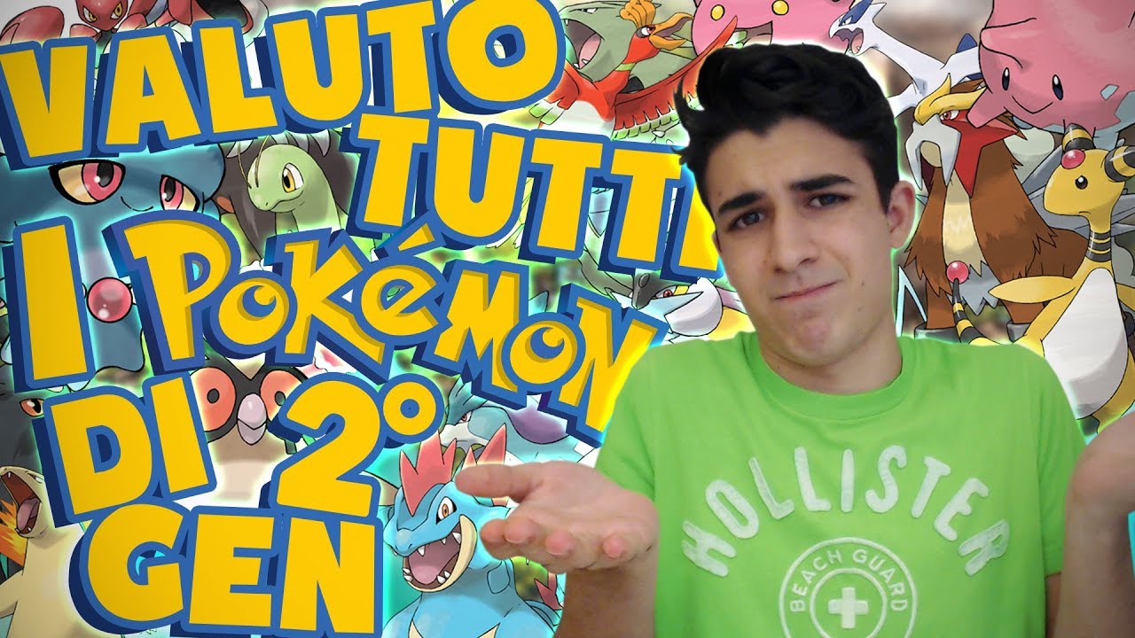 Valuto TUTTI i Pokemon di 2° GENERAZIONE!