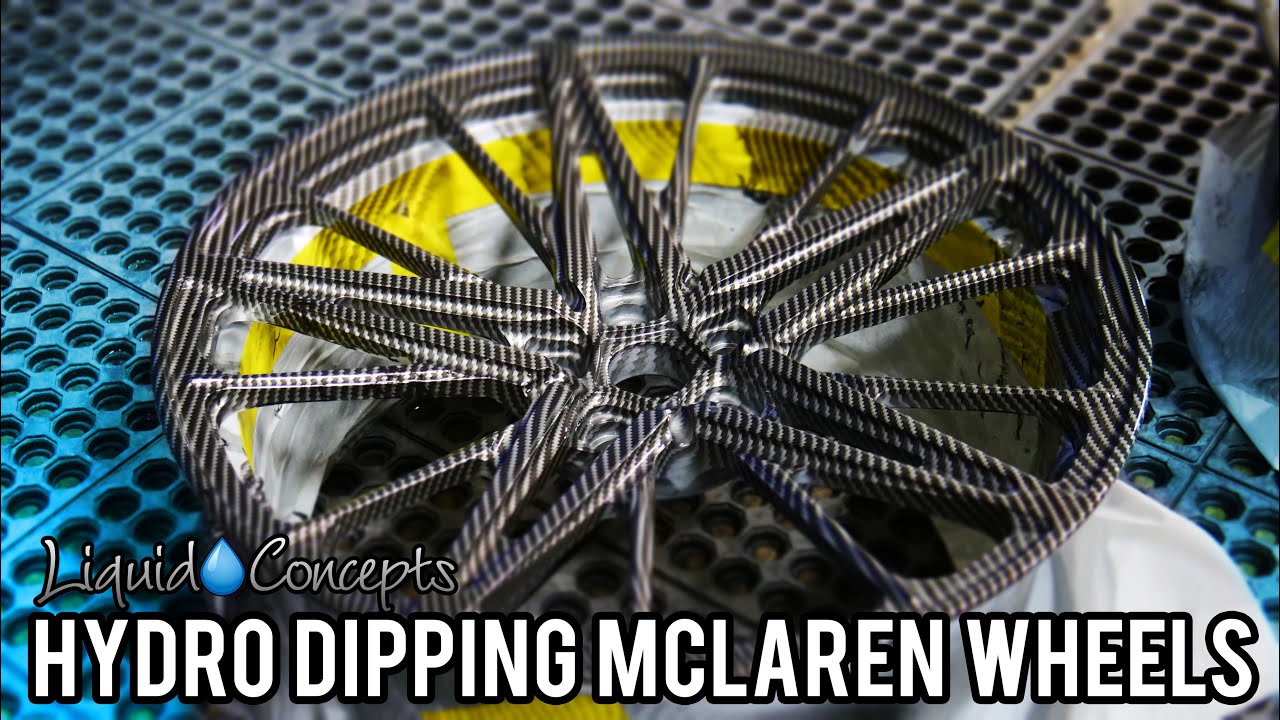 ГИДРОПОКРЫТИЕ ДИСКОВ MCLAREN В УГЛЕВОЛОКНЕ! | Liquid Concepts | Еженедельные советы и рекомендации