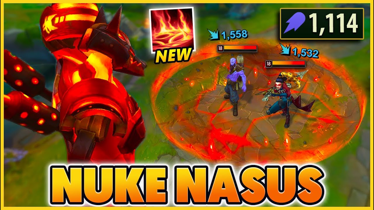 *1,000+ AP NUKES* THEY DON'T LAST A SECOND (SEASON 11 BREAKS NASUS) - BunnyFuFuu | League of Legends