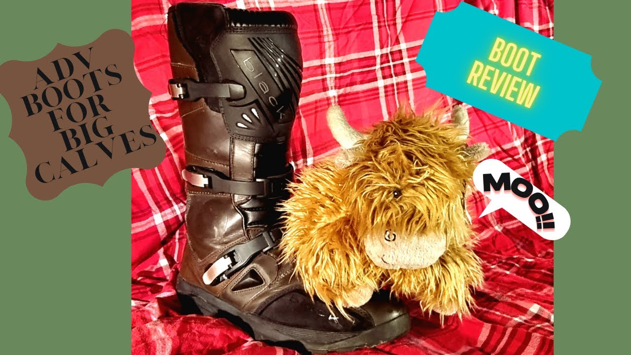 Adventure boots for big legs