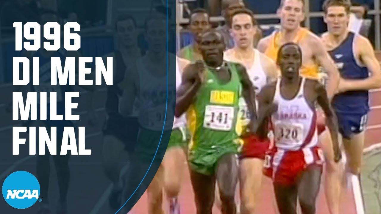 Men's mile - 1996 NCAA indoor track and field championships
