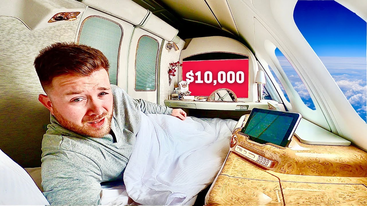 17hrs on World&rsquo;s Longest First Class Flight | Emirates A380